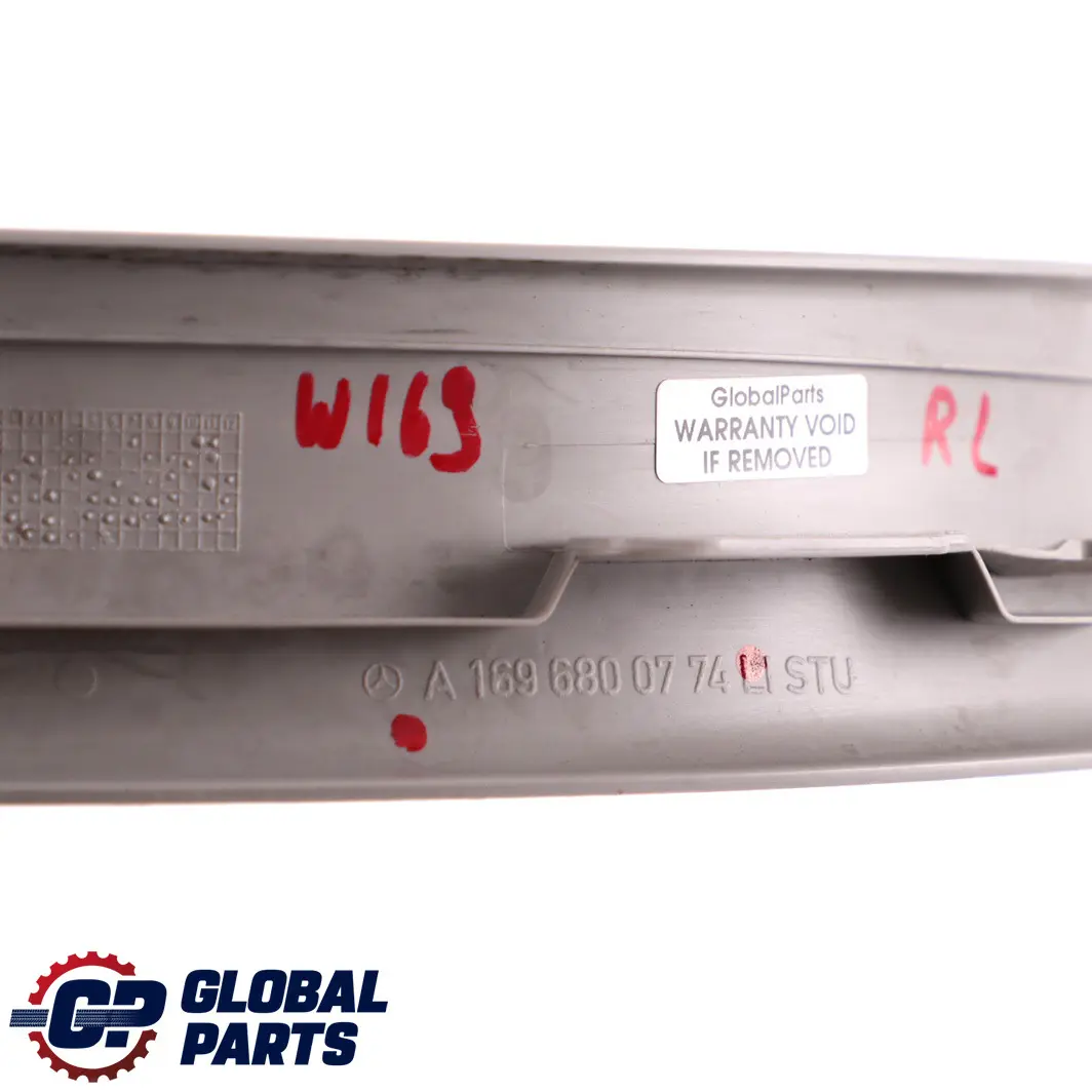  Mercedes-Benz A W169 Rear Left Door N/S Sill Entrance Trim Strip - SKU A1696800774 - Part number A1696800774