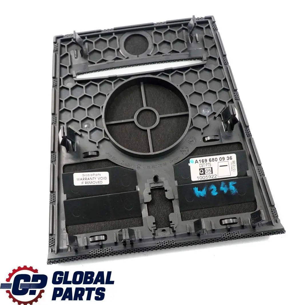 Salpicadero Tapa Panel Embellecedor Rejilla para Mercedes W245 con número de pieza A1696800936 Mercedes W245 Salpicadero Tapa Panel Embellecedor Rejilla - SKU A1696800936 - Número de pieza A1696800936