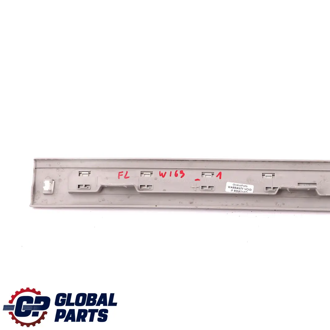  Mercedes-Benz A-Class W169 Front Left Door N/S Sill Entrance Trim Strip Grey - SKU A1696801174-2 - Part number A1696801174
