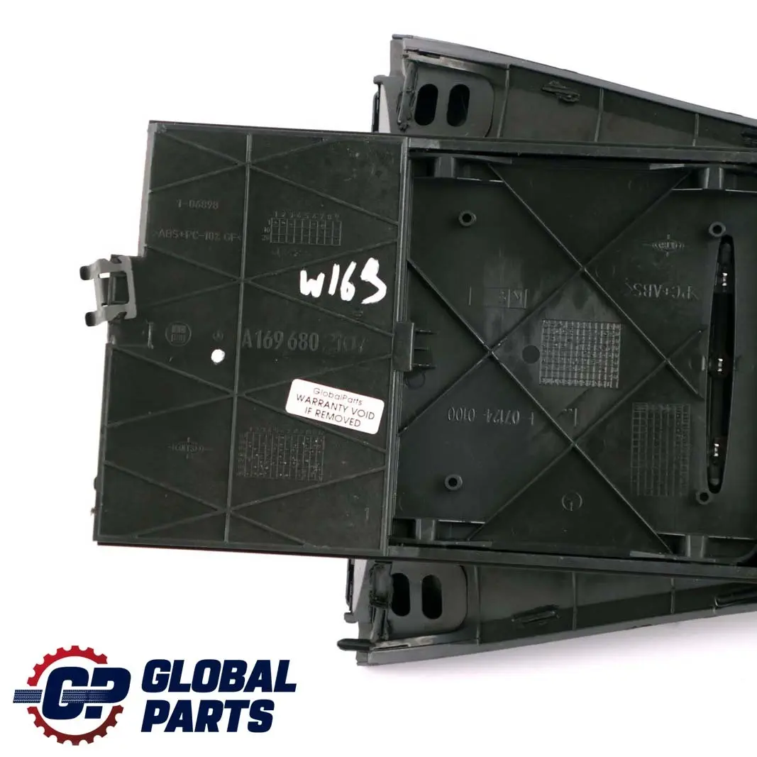 Centre Console Ashtray Gearshift Cover to Mercedes W169 with Part number A1696802107 Mercedes W169 Centre Console Ashtray Gearshift Cover - SKU A1696802107 - Part number A1696802107