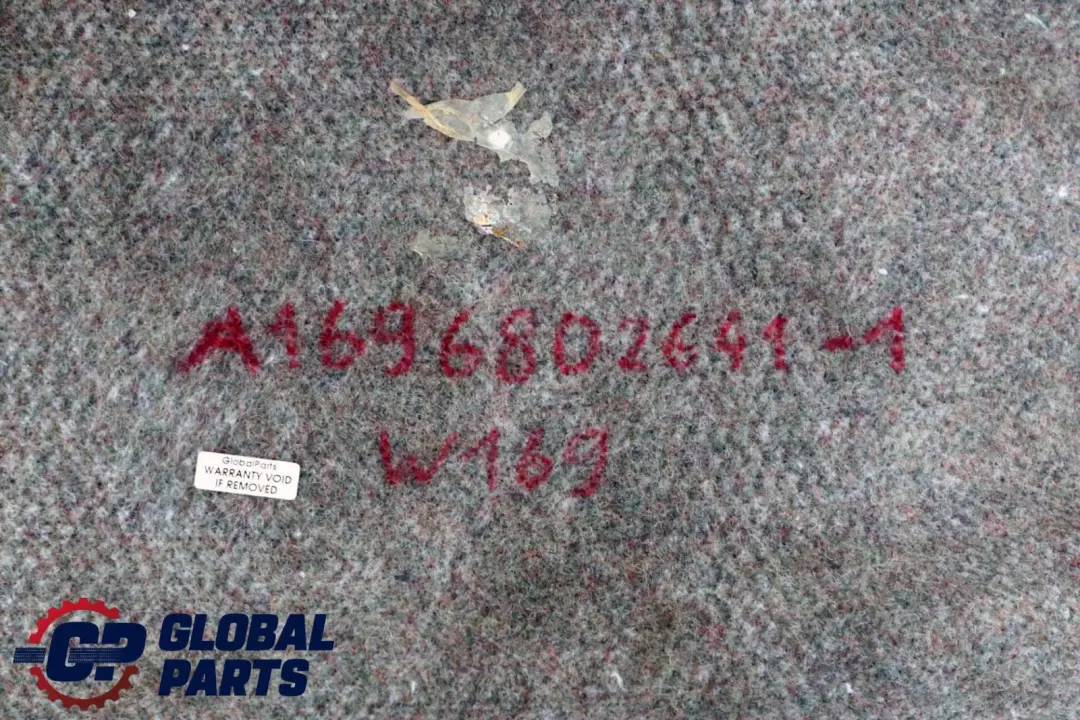 Benz a Class W169 Portabagagli Ruota di Scorta Piano di Carico Nero per Mercedes con numero di parte A1696802641 Mercedes Benz a Class W169 Portabagagli Ruota di Scorta Piano di Carico Nero - SKU A1696802641-1 - Numero di parte A1696802641