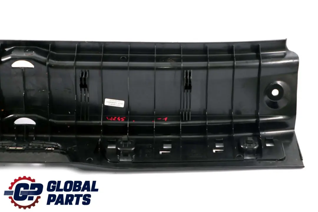 Trunk Loading Sill Edge Trim Panel Black to Mercedes W245 with Part number A1696900141 Mercedes W245 Trunk Loading Sill Edge Trim Panel Black - SKU A1696900141-1 - Part number A1696900141