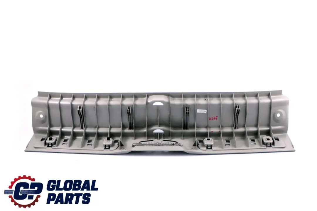 Trunk Loading Sill Edge Trim Panel Grey to Mercedes W245 with Part number A1696900141 Mercedes W245 Trunk Loading Sill Edge Trim Panel Grey - SKU A1696900141 - Part number A1696900141