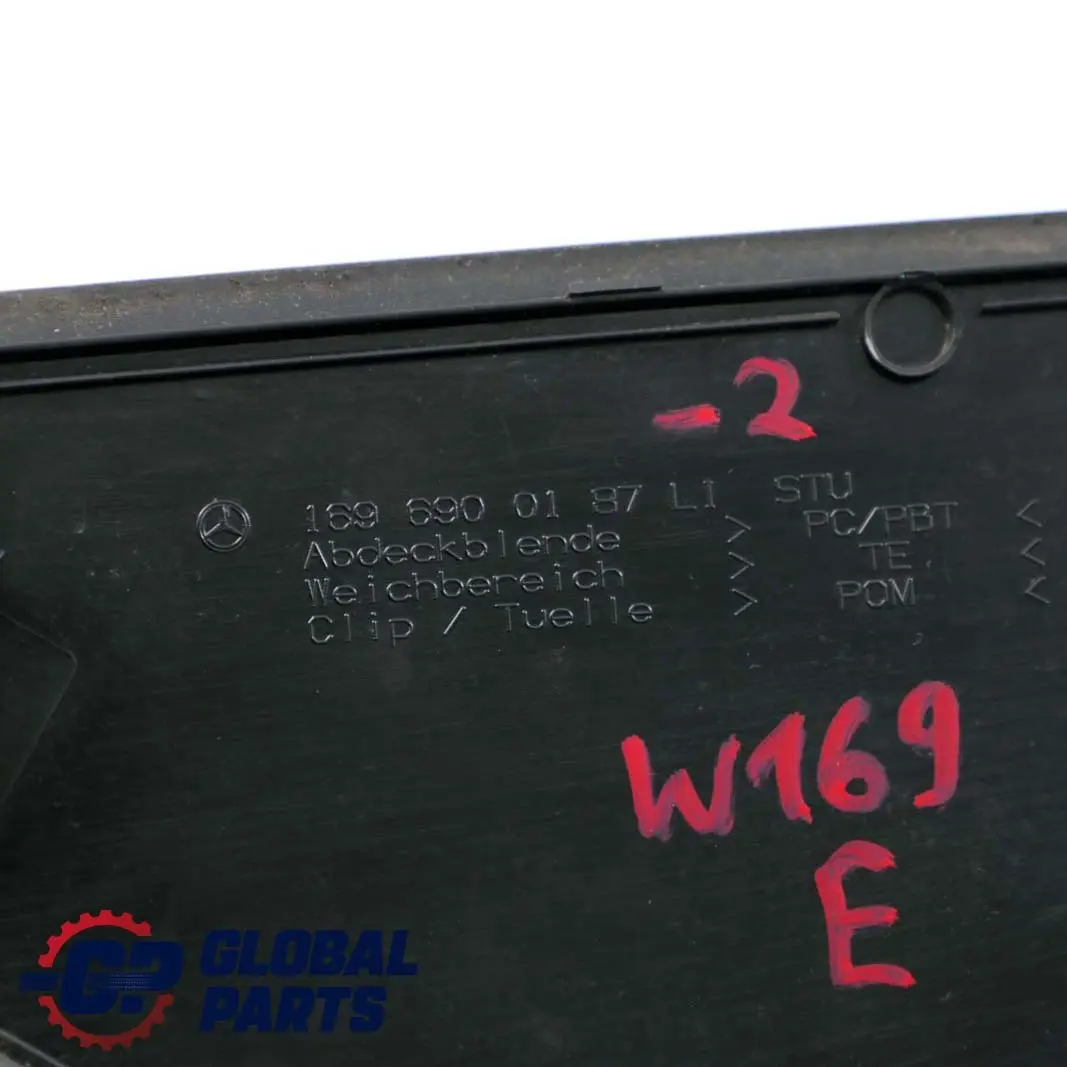 Mercedes-Benz W169 Cache Aile Gauche Elegance - SKU A1696900187-2 - Numéro de pièce A1696900187