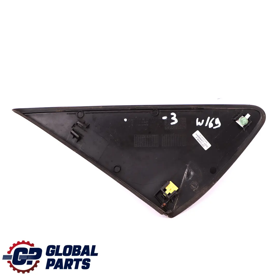 Wing Trim Top Cover Left N/S Blue Efficiency to Mercedes W169 with Part number A1696900187 Mercedes W169 Wing Trim Top Cover Left N/S Blue Efficiency - SKU A1696900187-3 - Part number A1696900187