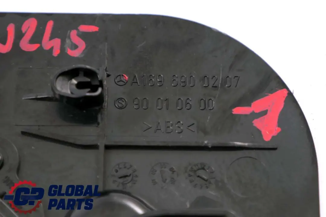 Mercedes B W245 Panel Cubremaletero Asiento Trasero Derecho Negro - SKU A1696900207-1 - Número de pieza A1696900207