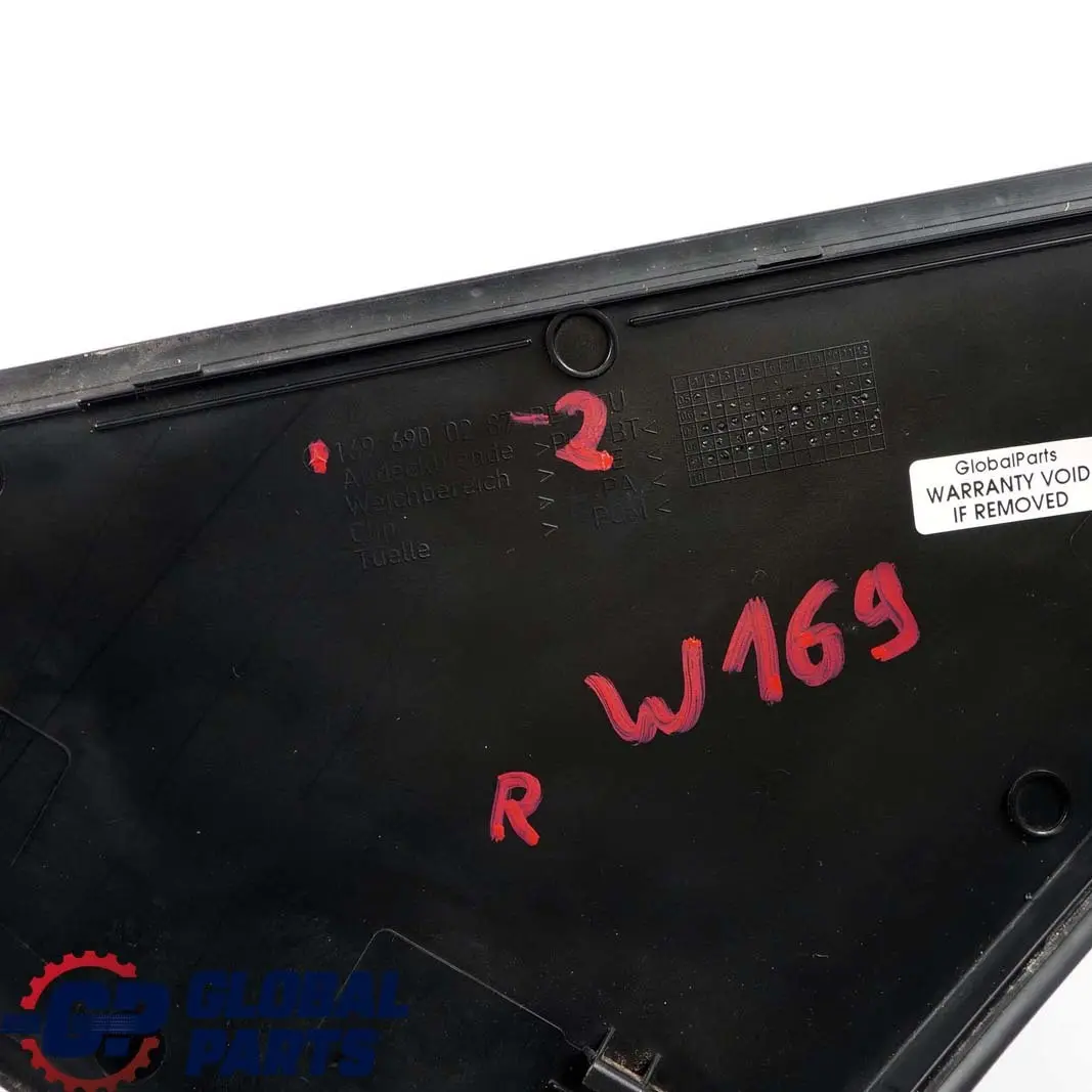  Mercedes-Benz A W169 Wing Trim Top Cover Right O/S Blue Efficiency - SKU A1696900287-2 - Part number A1696900287