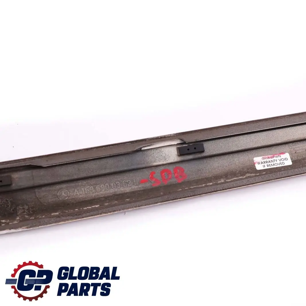 Mercedes-Benz A W169 Front Left Door N/S Moulding Trim Strip Sand Dune Beige to with Part number A1696900362 Mercedes-Benz A W169 Front Left Door N/S Moulding Trim Strip Sand Dune Beige - SKU A1696900362-SDB - Part number A1696900362
