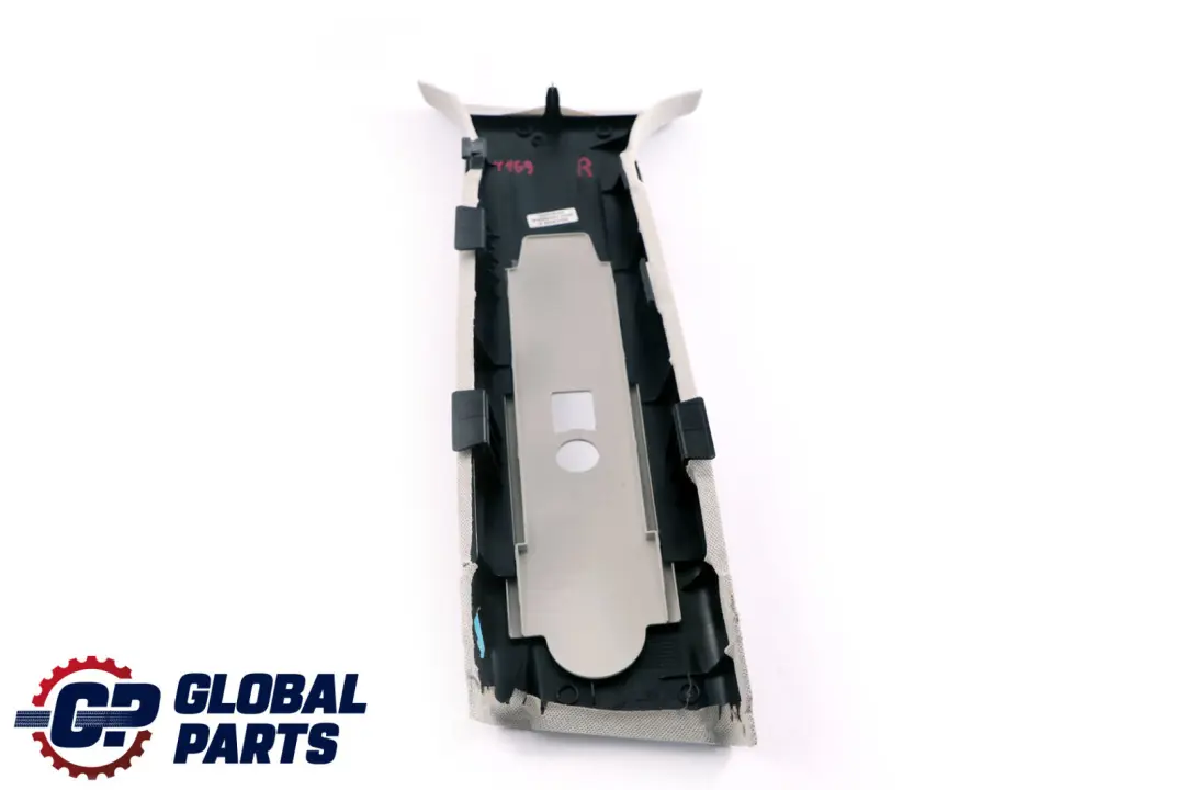 Mercedes W169 Column B-Pillar Trim Panel Cover Right Grey - SKU A1696900425 - Part number A1696900425