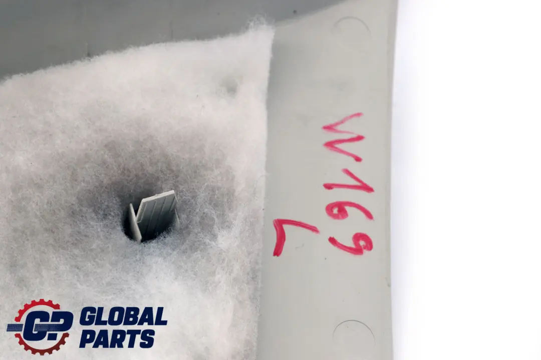 Mercedes-Benz A-Class W169 C-Pillar Trim Panel Cover Left N/S Rear to with Part number A1696900525 Mercedes-Benz A-Class W169 C-Pillar Trim Panel Cover Left N/S Rear - SKU A1696900525 - Part number A1696900525