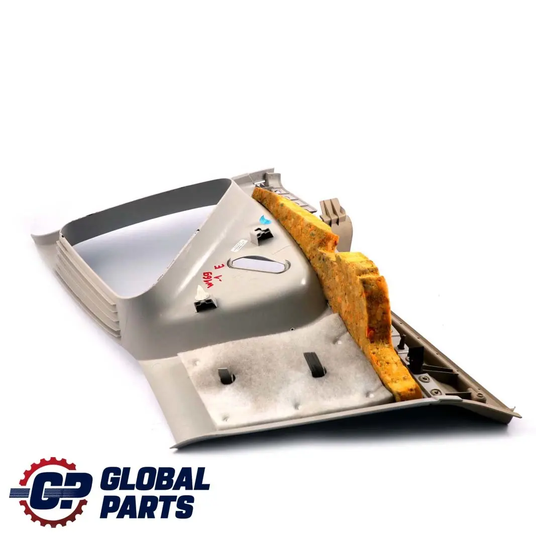  Mercedes-Benz A W169 C-Pillar Rear Right O/S Trim Panel Cover Beige - SKU A1696900625-1 - Part number A1696900625
