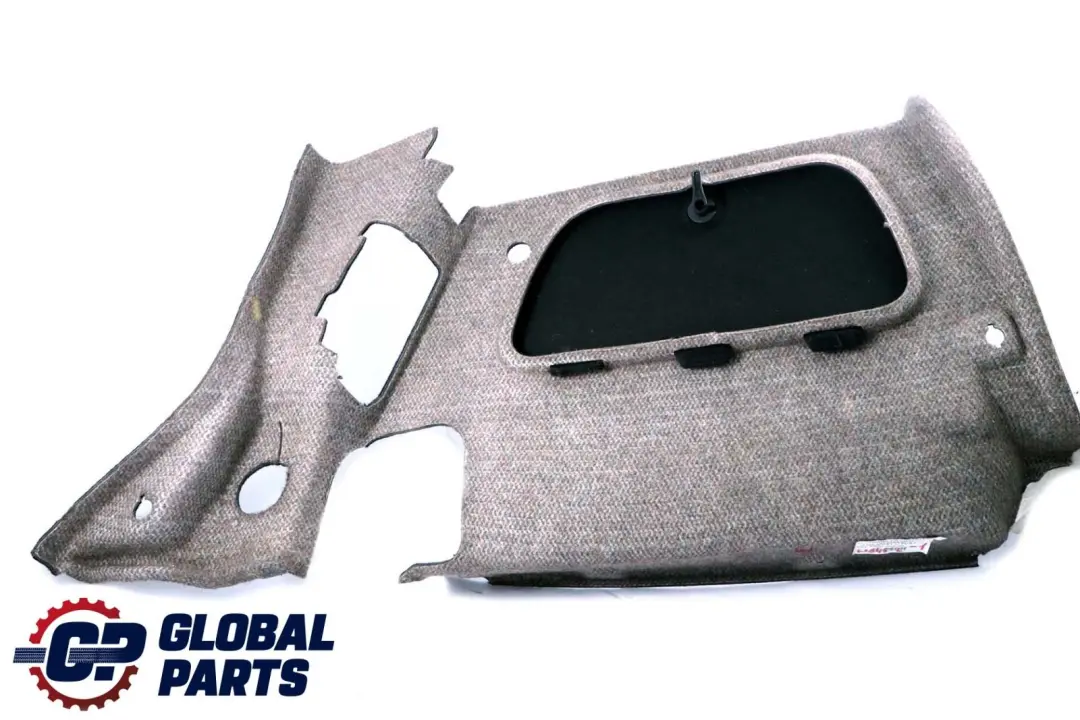 Rivestimento bagagliaio posteriore sinistro Nero per Mercedes W245 con numero di parte A1696900725 Mercedes W245 Rivestimento bagagliaio posteriore sinistro Nero - SKU A1696900725-1 - Numero di parte A1696900725