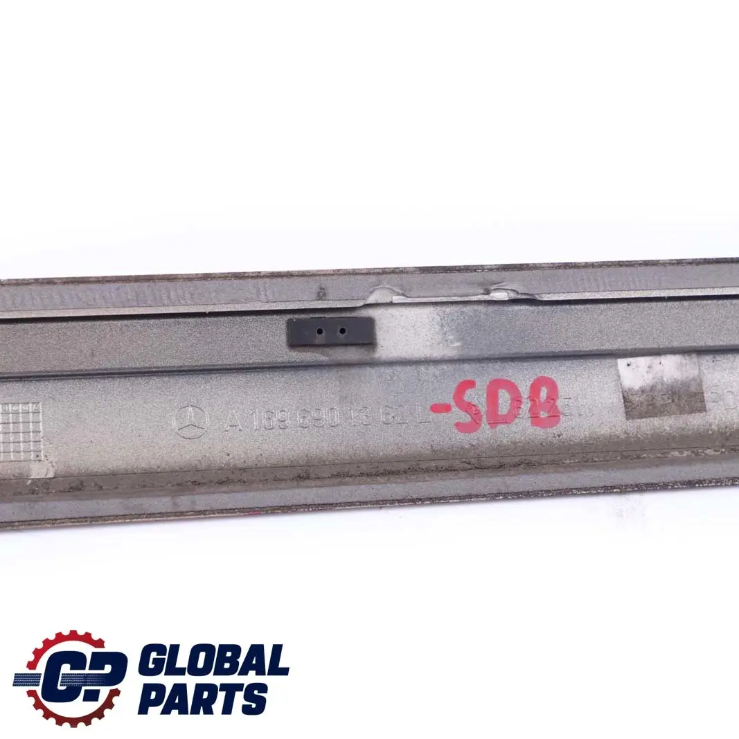 Mercedes-Benz A W169 Rear Left Door N/S Moulding Trim Strip Sand Dune Beige - SKU A1696901362-SDB - Part number A1696901362