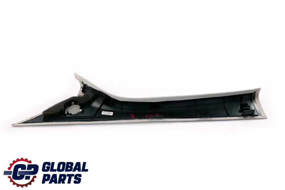 Mercedes W169 Column A-Pillar Trim Cover Panel Right Grey - SKU A1696901825 - Part number A1696901825
