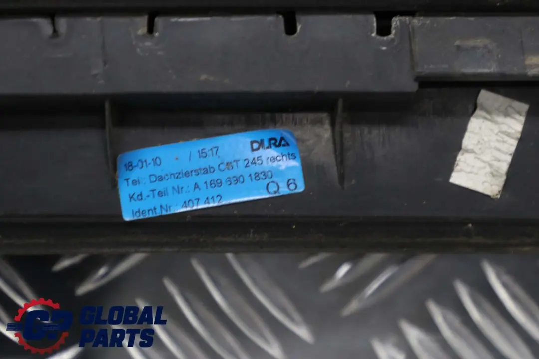 B-KLASA W245 Listwa dachu dachowa prawa do MERCEDES o numerze A1696901830 MERCEDES B-KLASA W245 Listwa dachu dachowa prawa - SKU A1696901830 - Numer Części A1696901830