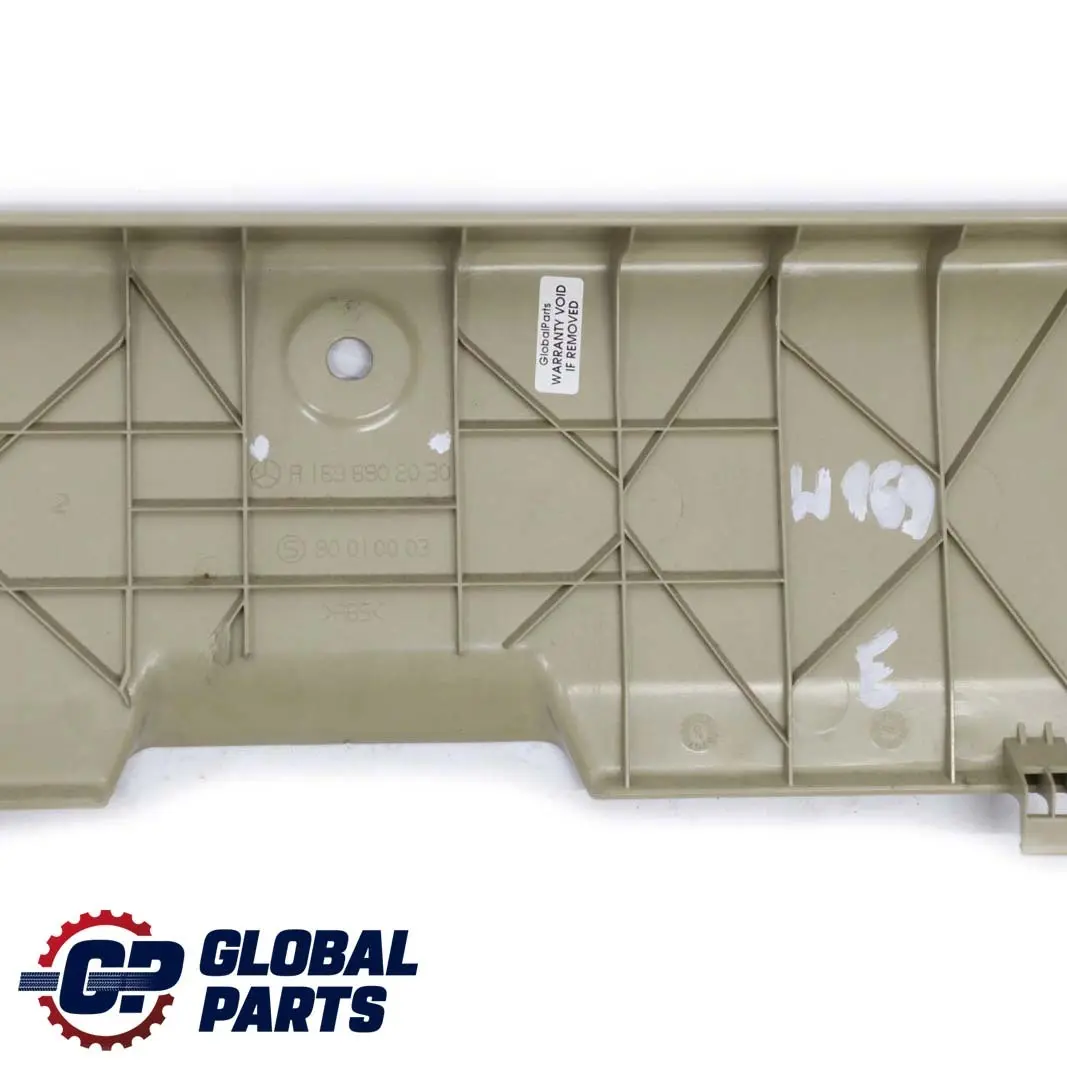 Mercedes-Benz A W169 Trunk Boot Lip Sill Cover Protection Beige to with Part number A1696902030 Mercedes-Benz A W169 Trunk Boot Lip Sill Cover Protection Beige - SKU A1696902030-2 - Part number A1696902030
