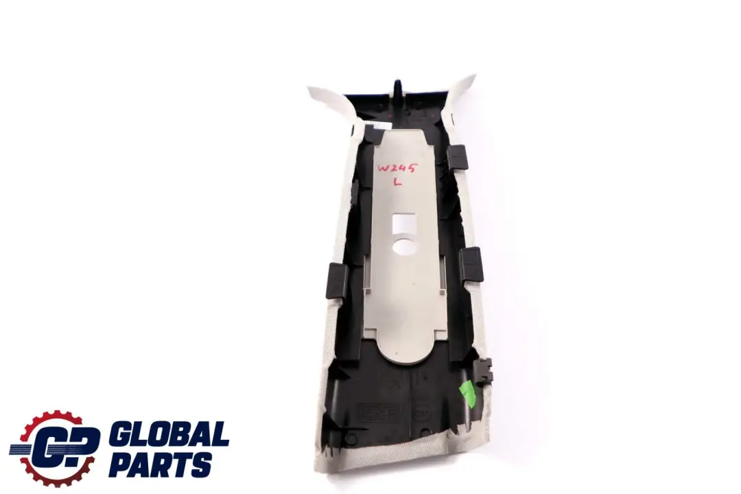 Columna Pilar B Embellecedor Panel Izquierdo Gris para Mercedes B W245 con número de pieza A1696903325 Mercedes B W245 Columna Pilar B Embellecedor Panel Izquierdo Gris - SKU A1696903325 - Número de pieza A1696903325