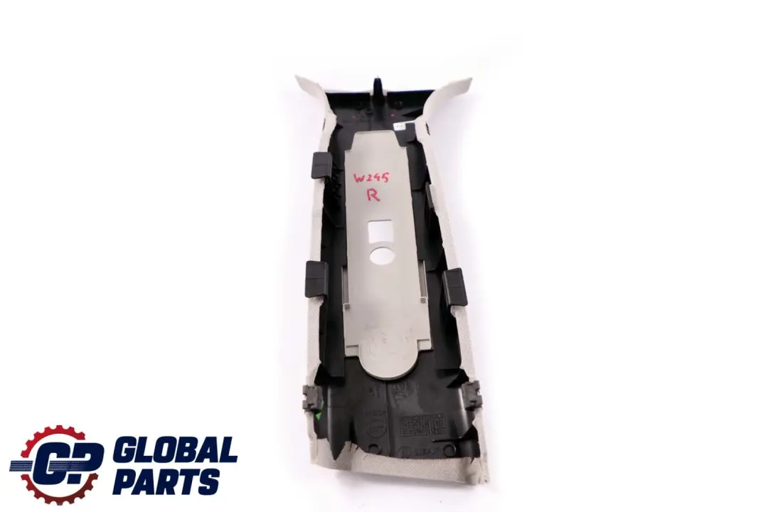 Columna Pilar B Embellecedor Panel Tapa Derecha Gris para Mercedes B W245 con número de pieza A1696903425 Mercedes B W245 Columna Pilar B Embellecedor Panel Tapa Derecha Gris - SKU A1696903425 - Número de pieza A1696903425