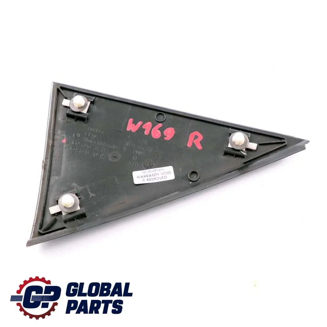 Couvercle Porte Arrière Droite Trim Plate pour Mercedes W169 à propos du numéro de pièce A1696903487 Mercedes W169 Couvercle Porte Arrière Droite Trim Plate - SKU A1696903487 - Numéro de pièce A1696903487
