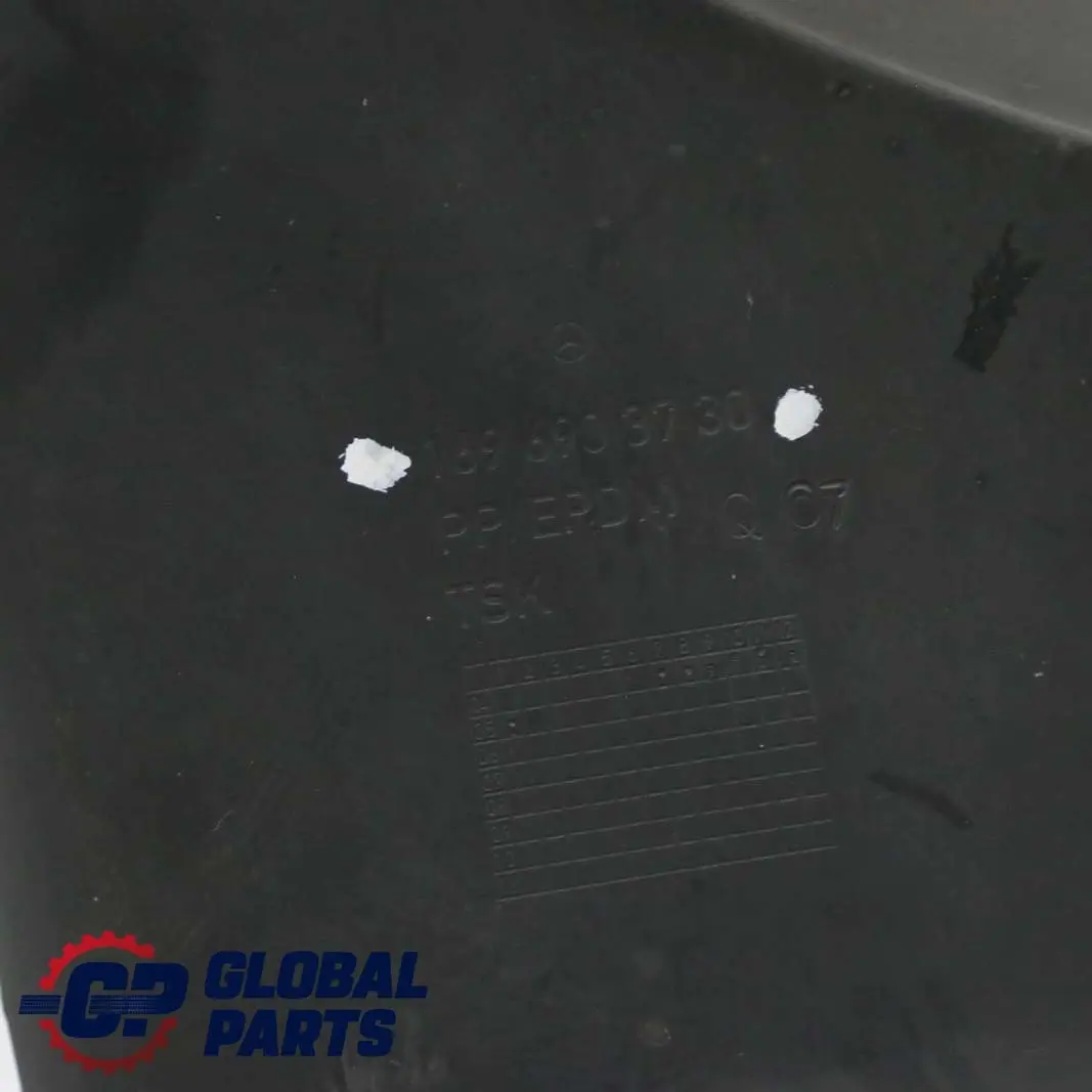 Mercedes-Benz A-Class W169 Front Left N/S Wheel Arch Trim Cover Rear Section to with Part number A1696903730 Mercedes-Benz A-Class W169 Front Left N/S Wheel Arch Trim Cover Rear Section - SKU A1696903730 - Part number A1696903730