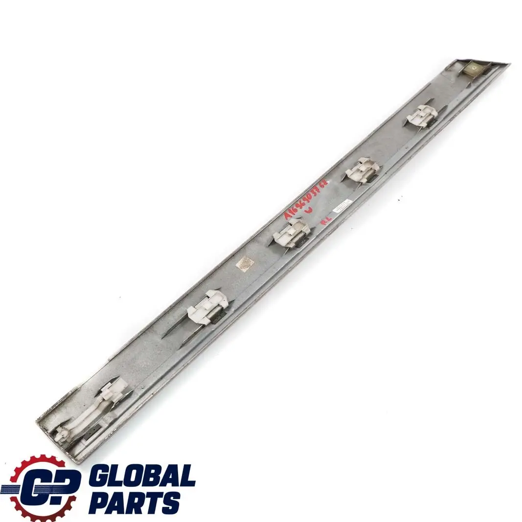 Mercedes-Benz B-Class W245 Rear Left N/S Door Trim Molding Strip Polar Silver to with Part number A1696903762 Mercedes-Benz B-Class W245 Rear Left N/S Door Trim Molding Strip Polar Silver - SKU A1696903762-PS - Part number A1696903762