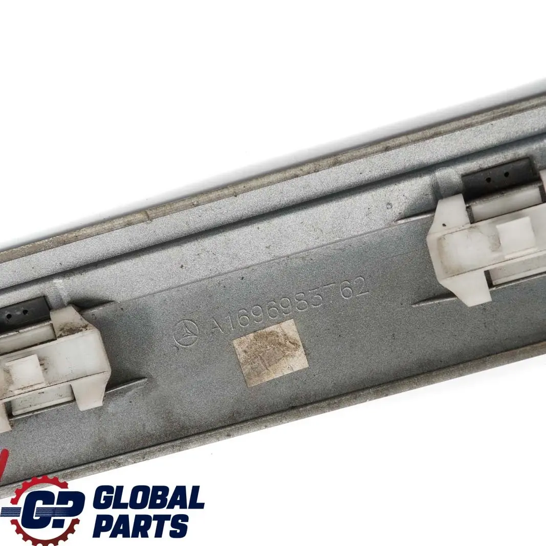  Mercedes-Benz B-Class W245 Rear Left N/S Door Trim Molding Strip Polar Silver - SKU A1696903762-PS - Part number A1696903762