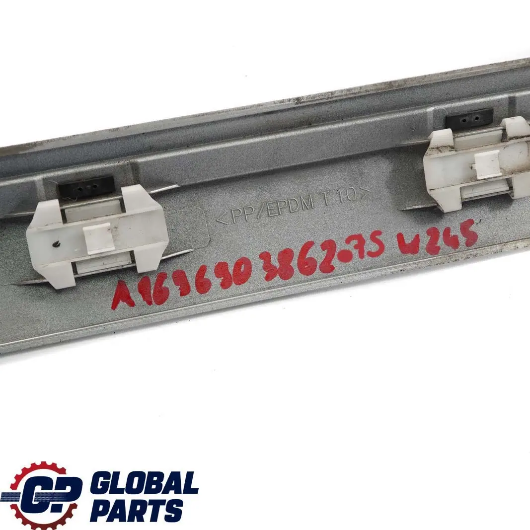  Mercedes-Benz B-Class W245 Rear Right O/S Door Trim Molding Strip Polar Silver - SKU A1696903862-PS - Part number A1696903862