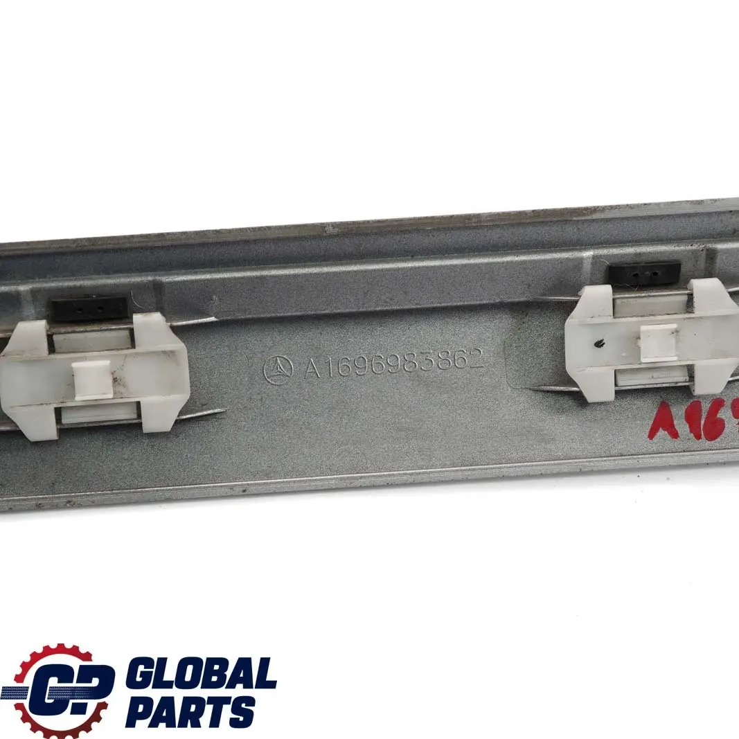 Mercedes-Benz B-Class W245 Rear Right O/S Door Trim Molding Strip Polar Silver to with Part number A1696903862 Mercedes-Benz B-Class W245 Rear Right O/S Door Trim Molding Strip Polar Silver - SKU A1696903862-PS - Part number A1696903862
