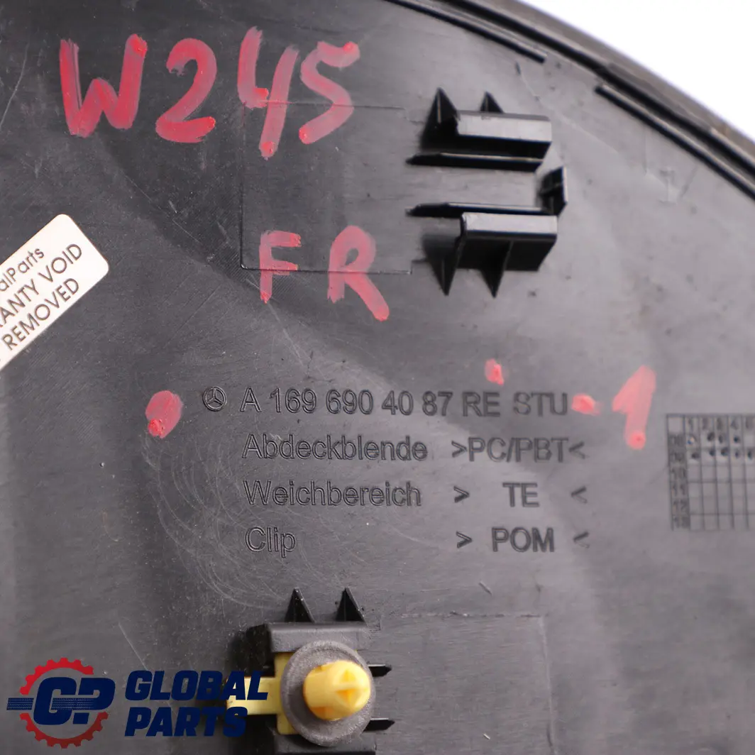 Mercedes-Benz B W245 1 Verkleidung Spiegeldreieck Vorne Rechts für mit Teilenummer A1696904087 Mercedes-Benz B W245 1 Verkleidung Spiegeldreieck Vorne Rechts - SKU A1696904087-1 - Teilenummer A1696904087