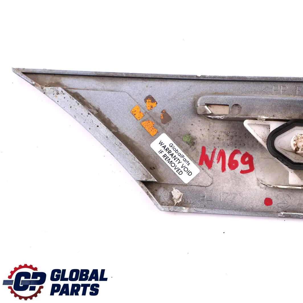 Mercedes-Benz W245 Protective Strip Left Rear Fender Horizon Blue A1696983362 to with Part number A1696904162 Mercedes-Benz W245 Protective Strip Left Rear Fender Horizon Blue A1696983362 - SKU A1696904162-HBL - Part number A1696904162