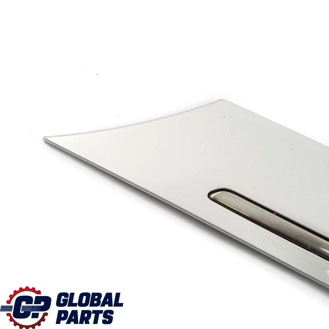 Mercedes-Benz W245 Protective Strip Left Rear Fender Polar Silver A1696983362 to with Part number A1696904162 Mercedes-Benz W245 Protective Strip Left Rear Fender Polar Silver A1696983362 - SKU A1696904162-PS - Part number A1696904162