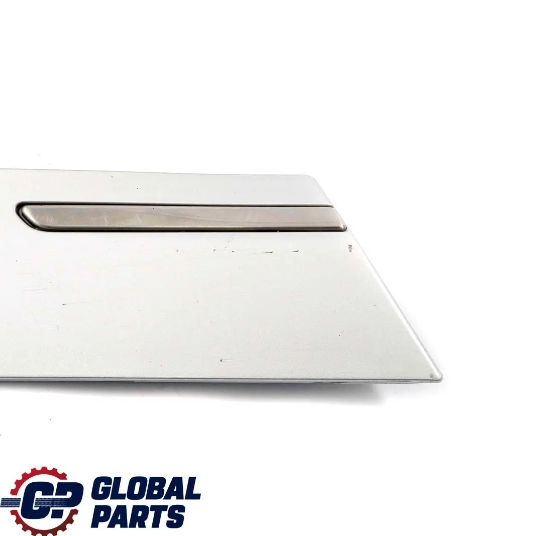 Mercedes-Benz W245 Protective Strip Right Rear Fender Polar Silver A1696983462 to with Part number A1696904262 Mercedes-Benz W245 Protective Strip Right Rear Fender Polar Silver A1696983462 - SKU A1696904262-PS - Part number A1696904262