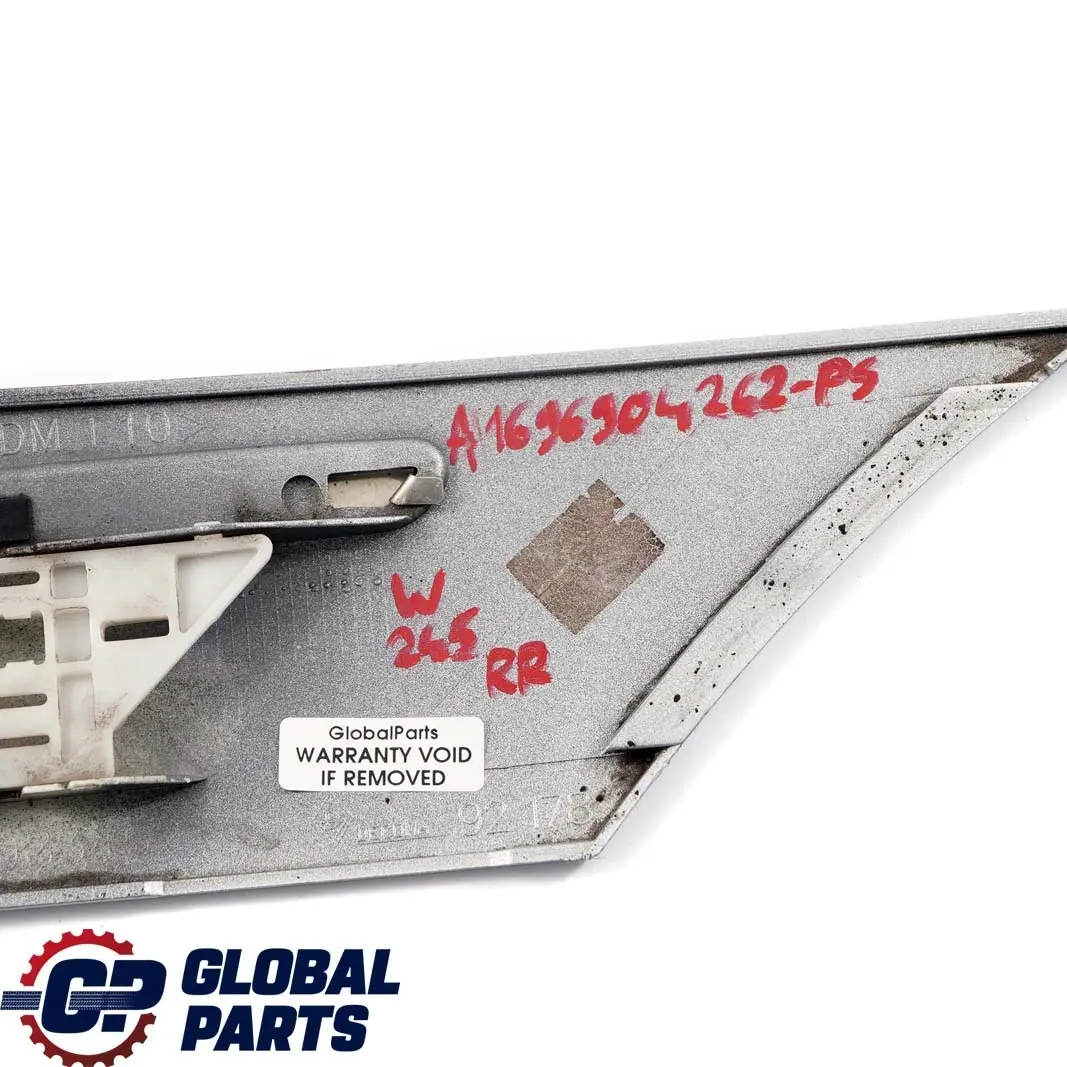 Mercedes-Benz B-Klasse W245 Schutzstreifen Rechts Kotflügel Hinten Polar Silbe für mit Teilenummer A1696904262 Mercedes-Benz B-Klasse W245 Schutzstreifen Rechts Kotflügel Hinten Polar Silbe - SKU A1696904262-PS - Teilenummer A1696904262