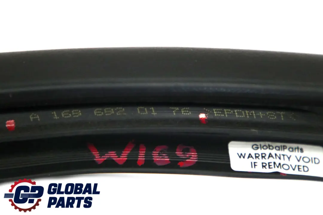 Mercedes A W169 Rear Left Right Door N/O/S Seal Gasket Weatherstrip - SKU A1696920176 - Part number A1696920176