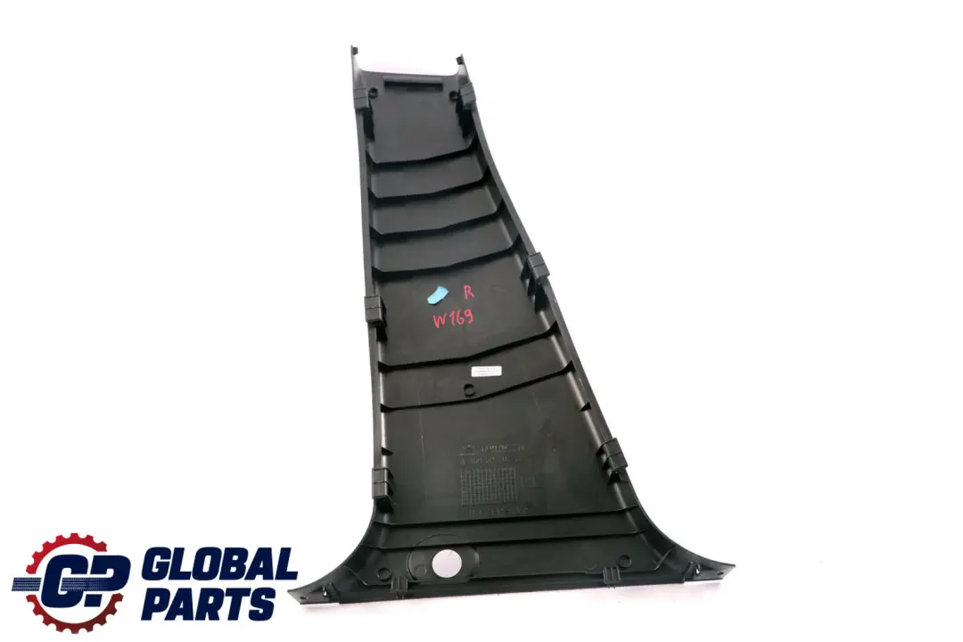  Mercedes-Benz A B Classe W169 W245 Couverture Montant B Droite Noir - SKU A1696920222 - Numéro de pièce A1696920222