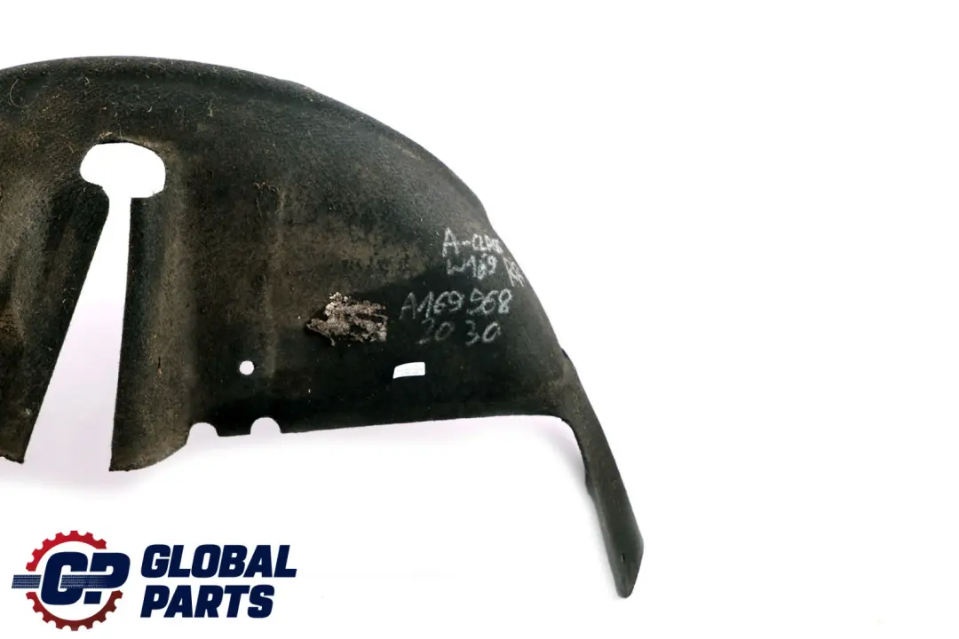 Pannello di copertura del passaruota posteriore destro per Mercedes W169 con numero di parte A1696982030 Mercedes W169 Pannello di copertura del passaruota posteriore destro - SKU A1696982030 - Numero di parte A1696982030