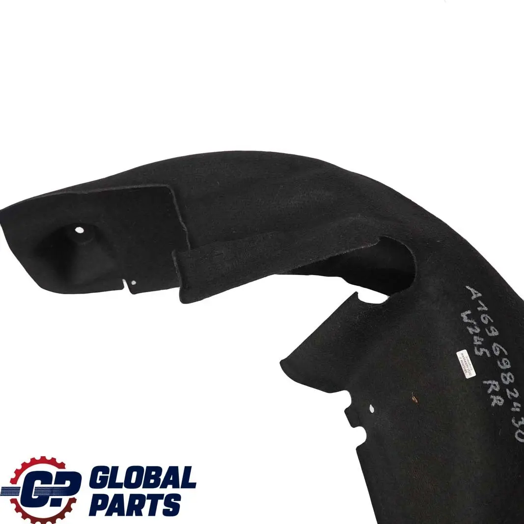  Mercedes-Benz Clase B W245 Trasero Derecho Rueda Arco Cubierta Panel - SKU A1696982430 - Número de pieza A1696982430