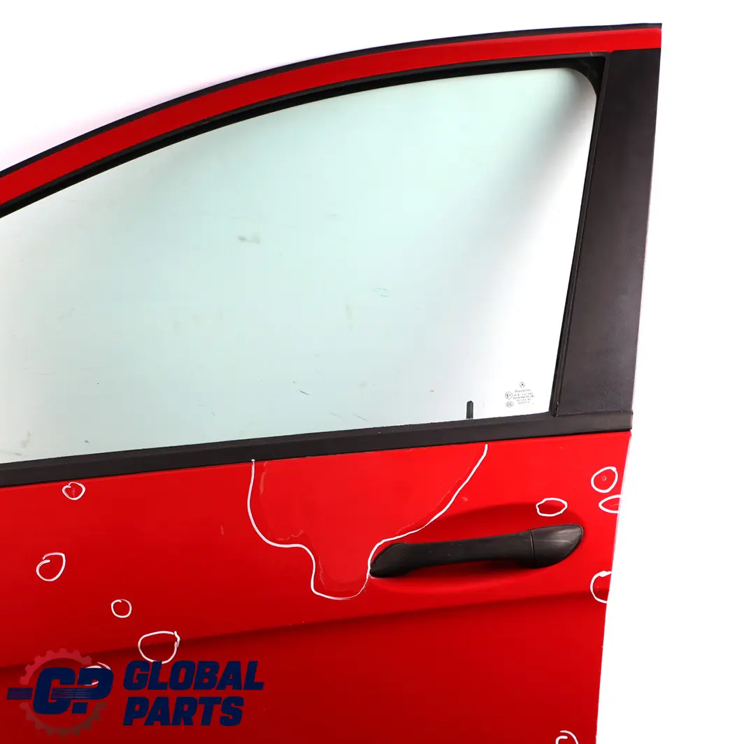  Mercedes-Benz A-Class W169 Door Front Left N/S Jupiter Red - 589 - SKU A1697202105-JUR - Part number A1697202105