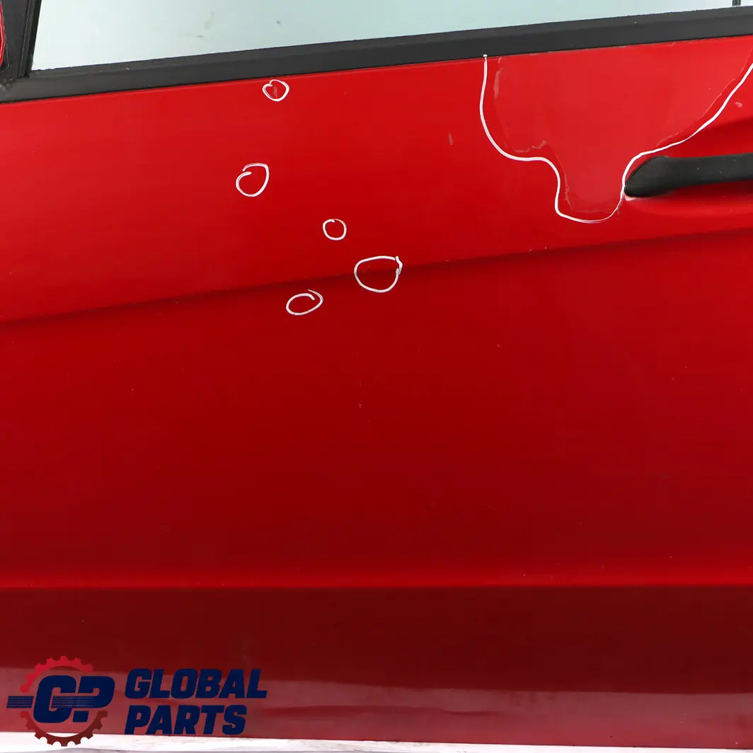 Mercedes-Benz A-Class W169 Door Front Left N/S Jupiter Red - 589 to with Part number A1697202105 Mercedes-Benz A-Class W169 Door Front Left N/S Jupiter Red - 589 - SKU A1697202105-JUR - Part number A1697202105