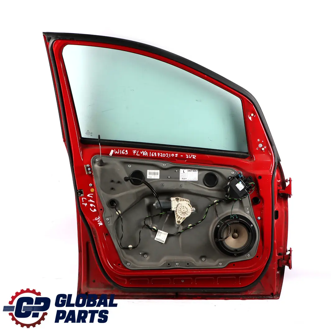  Mercedes-Benz A-Class W169 Door Front Left N/S Jupiter Red - 589 - SKU A1697202105-JUR - Part number A1697202105