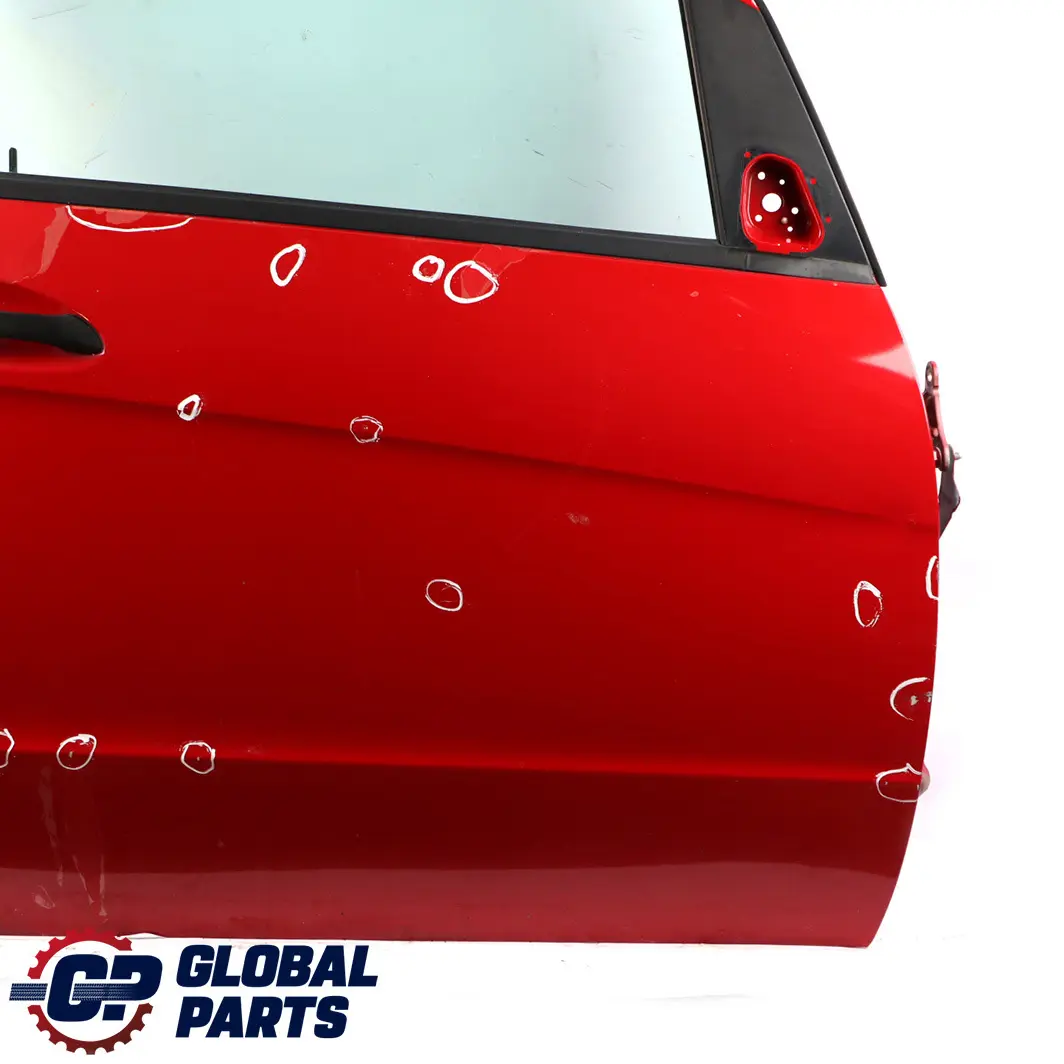 Mercedes-Benz A-Class W169 Door Front Right O/S Jupiter Red - 589 to with Part number A1697202205 Mercedes-Benz A-Class W169 Door Front Right O/S Jupiter Red - 589 - SKU A1697202205-JUR - Part number A1697202205