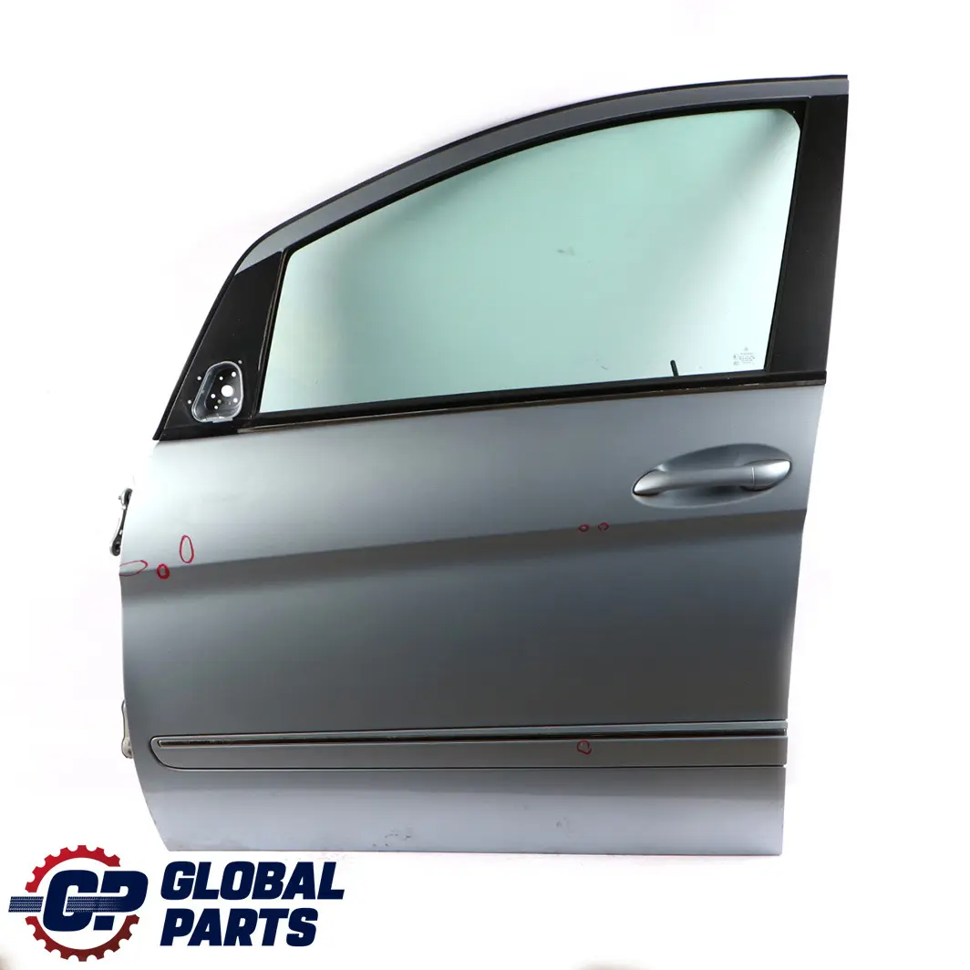 Mercedes-Benz B-Class W245 Door Front Left N/S Horizon Blue Metallic - 391 to with Part number A1697202505 Mercedes-Benz B-Class W245 Door Front Left N/S Horizon Blue Metallic - 391 - SKU A1697202505-HBL - Part number A1697202505