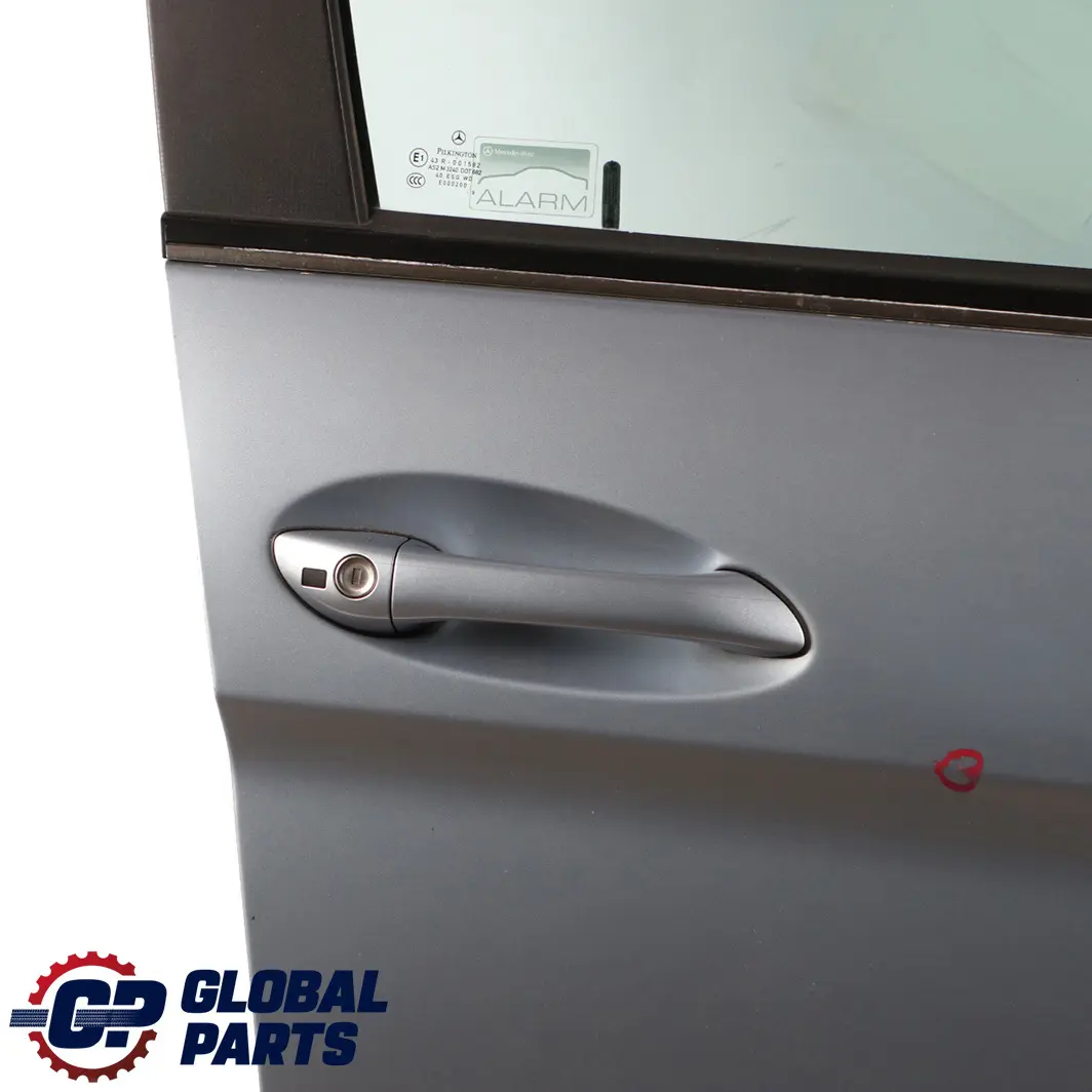 Mercedes-Benz B-Class W245 Door Front Right O/S Horizon Blue Metallic - 391 to  with Part number A1697202605  Mercedes-Benz B-Class W245 Door Front Right O/S Horizon Blue Metallic - 391 - SKU A1697202605-HBL - Part number A1697202605