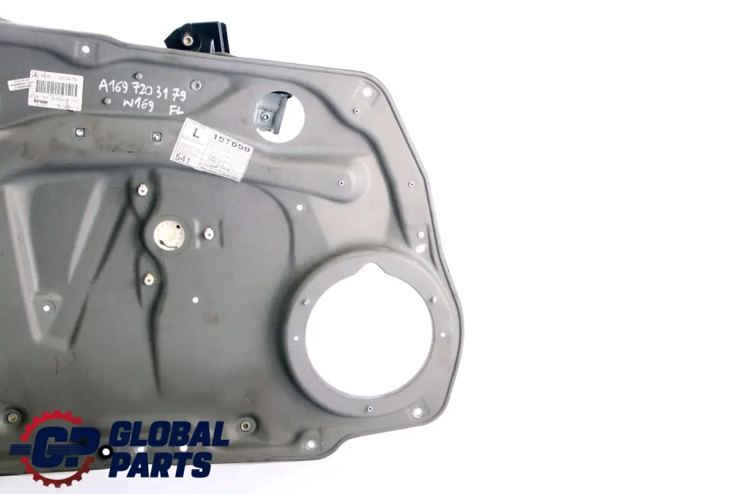 Türfensterheber Mechanismus Platte Vorne Links für Mercedes W169 W245 mit Teilenummer A1697203179 Mercedes W169 W245 Türfensterheber Mechanismus Platte Vorne Links - SKU A1697203179 - Teilenummer A1697203179