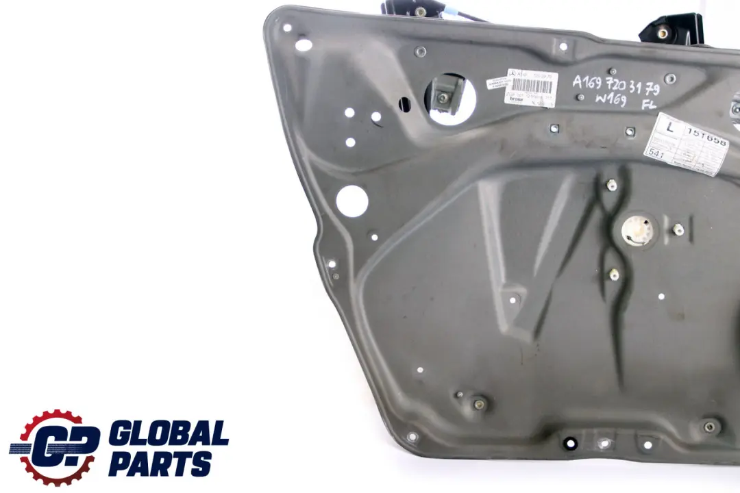 Door Window Lifter Mechanism Plate Front Left N/S to Mercedes W169 W245 with Part number A1697203179 Mercedes W169 W245 Door Window Lifter Mechanism Plate Front Left N/S - SKU A1697203179 - Part number A1697203179