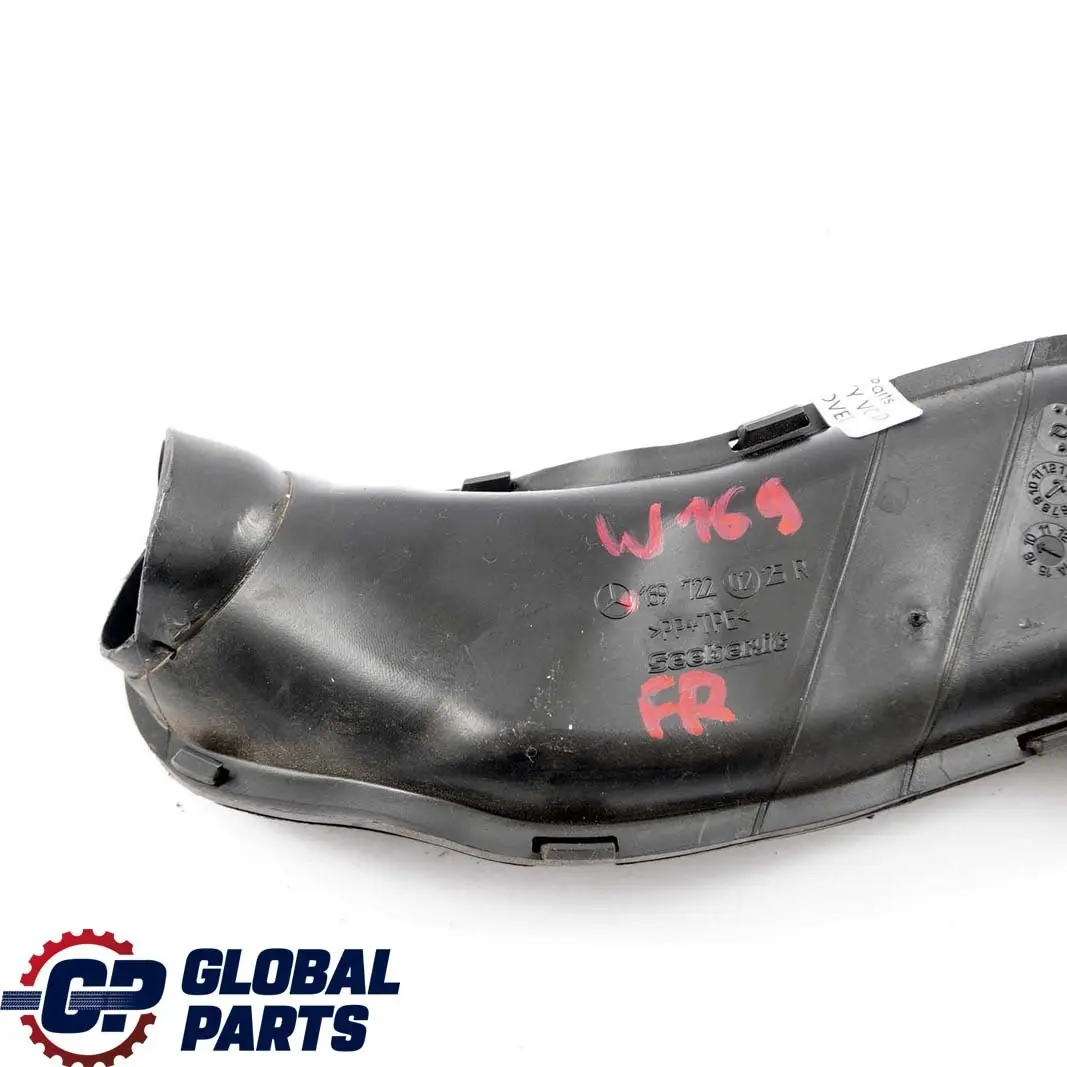  Mercedes-Benz W169 W245 Front Right Cable Duct Tube Cover Channel - SKU A1697220225 - Part number A1697220225