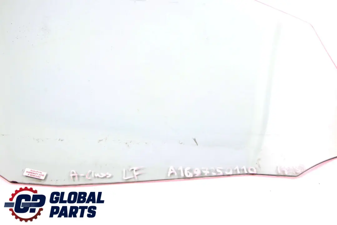 Left N/S Window Glass AS2 to Mercedes W169 W245 Rear with Part number A1697350110 Mercedes W169 W245 Rear Left N/S Window Glass AS2 - SKU A1697250110 - Part number A1697350110
