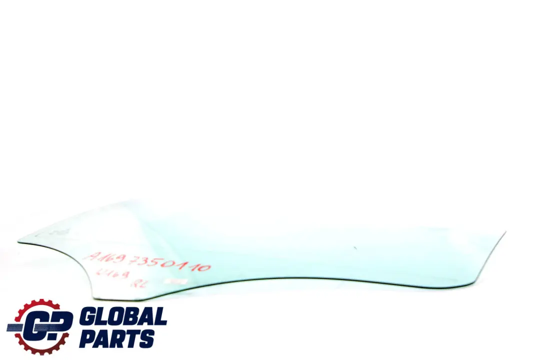 Left N/S Window Glass AS2 to Mercedes W169 W245 Rear with Part number A1697350110 Mercedes W169 W245 Rear Left N/S Window Glass AS2 - SKU A1697250110 - Part number A1697350110