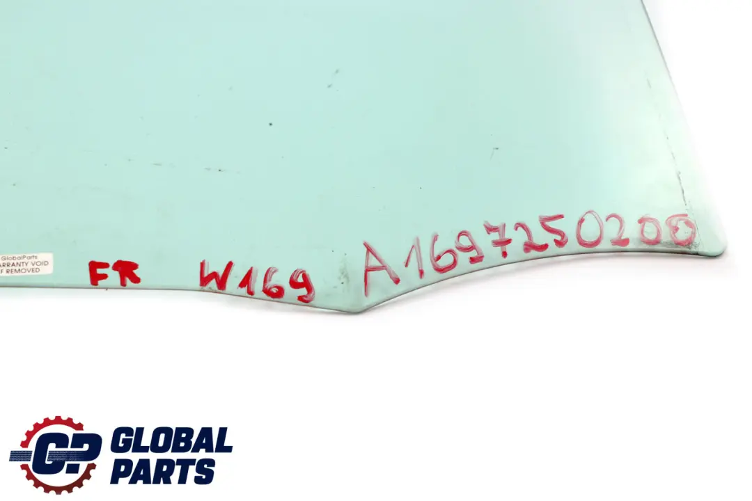  Mercedes-Benz A B Class W169 W245 Front Right O/S Window Glass AS2 - SKU A1697250200 - Part number A1697250200