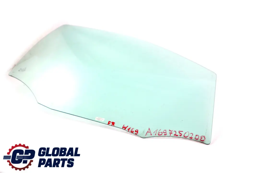  Mercedes-Benz A B Class W169 W245 Front Right O/S Window Glass AS2 - SKU A1697250200 - Part number A1697250200